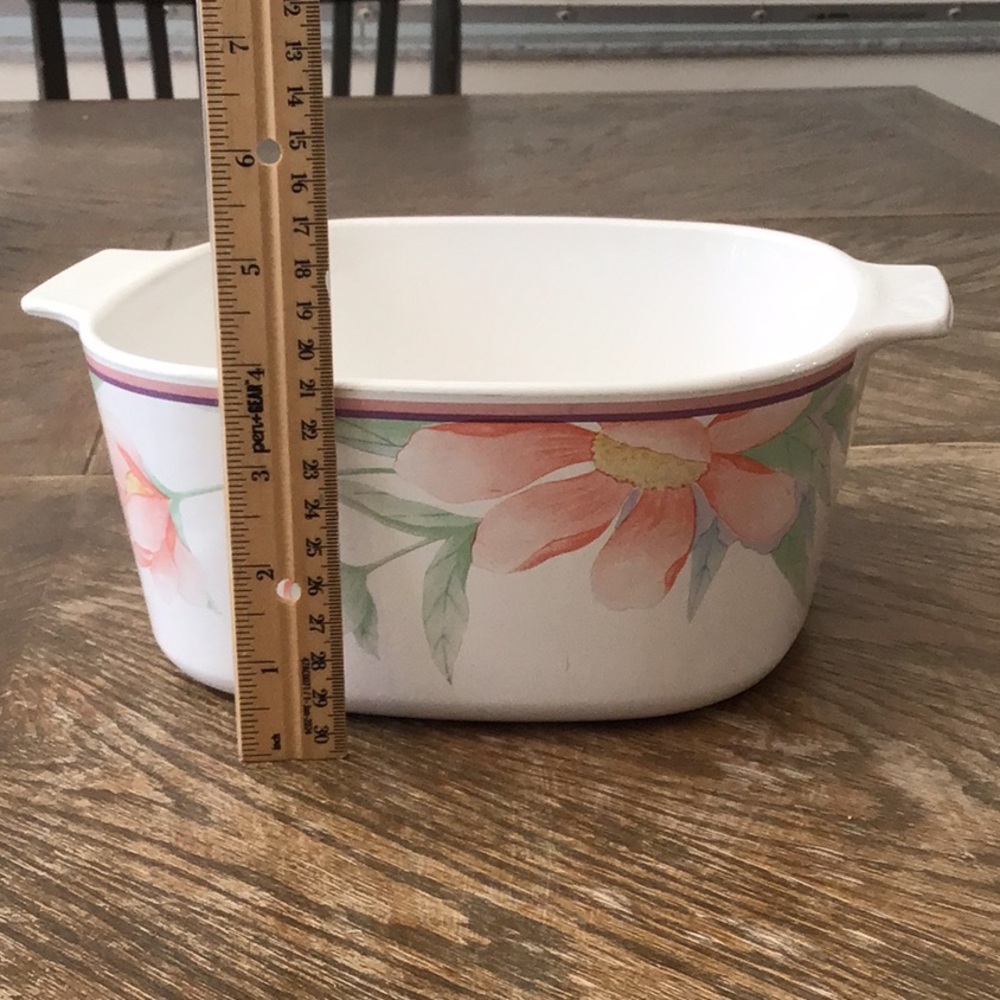 Vintage Corning Ware  "Peony Floral" pattern - Picture 5 of 16
